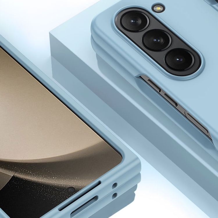 For Samsung Galaxy Z Fold5 Skin Feel PC Phone Case with Pen Slots, Not Included Pen(Purple) - Galaxy Z Fold5 Cases by PMC TechLife | Online Shopping South Africa | PMC TechLife