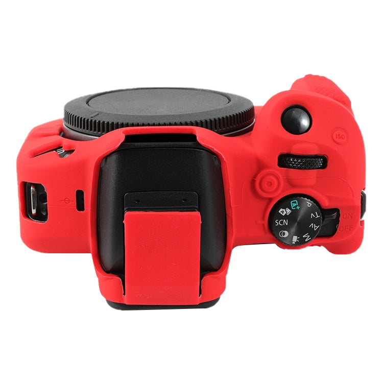 For Canon EOS R50 Soft Silicone Protective Case(Red) - Protective Case by PMC TechLife | Online Shopping South Africa | PMC TechLife | Buy Now Pay Later Mobicred