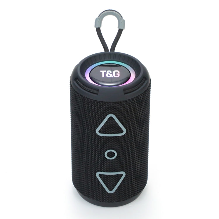 T&G TG-656 Portable Wireless 3D Stereo Subwoofer Bluetooth Speaker Support FM / LED Atmosphere Light(Black) - free shipping - PMC Jewellery - Order now!