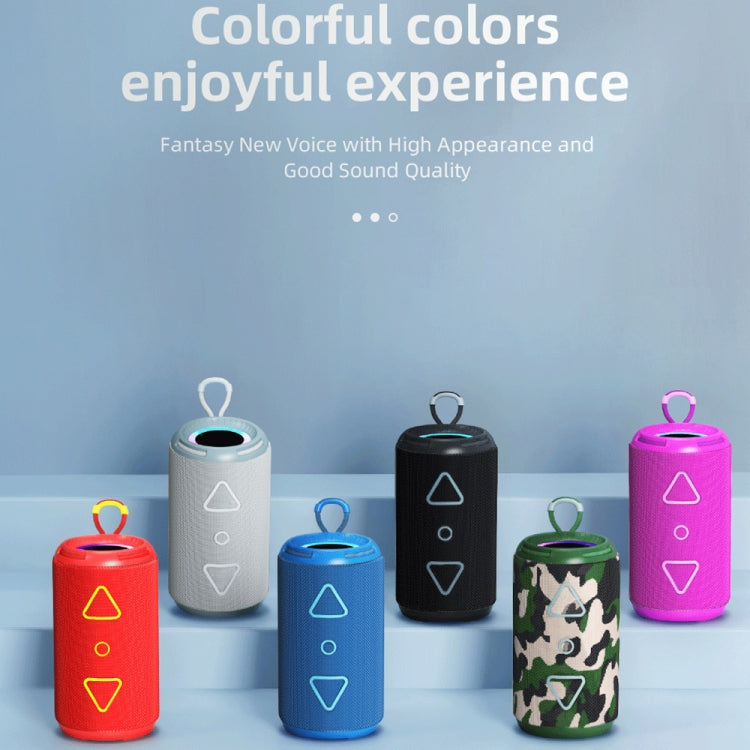 T&G TG-656 Portable Wireless 3D Stereo Subwoofer Bluetooth Speaker Support FM / LED Atmosphere Light(Blue) - free shipping - PMC Jewellery - Order now!