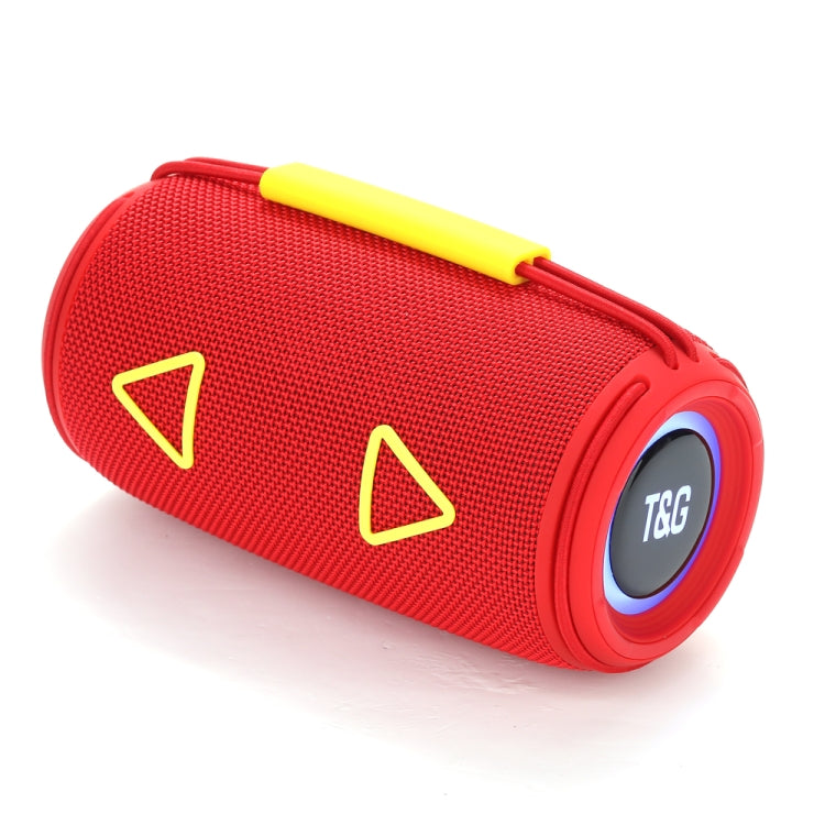 T&G TG-657 Portable Wireless 3D Stereo Subwoofer Bluetooth Speaker Support FM / LED Atmosphere Light(Red) - free shipping - PMC Jewellery - Order now!