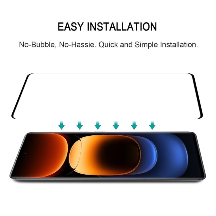 For vivo iQOO 12 Pro 25pcs 3D Curved Edge Full Screen Tempered Glass Film - iQOO 12 Pro Tempered Glass by PMC TechLife | Online Shopping South Africa | PMC TechLife | Buy Now Pay Later Mobicred