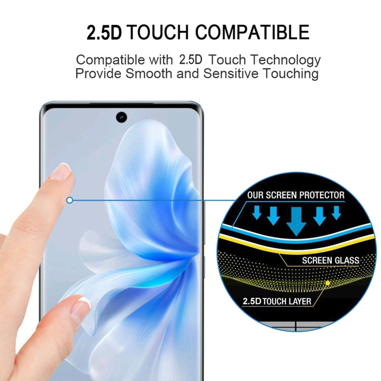 For vivo S18 Pro 25pcs 3D Curved Edge Full Screen Tempered Glass Film - S18 Pro Tempered Glass by PMC TechLife | Online Shopping South Africa | PMC TechLife | Buy Now Pay Later Mobicred