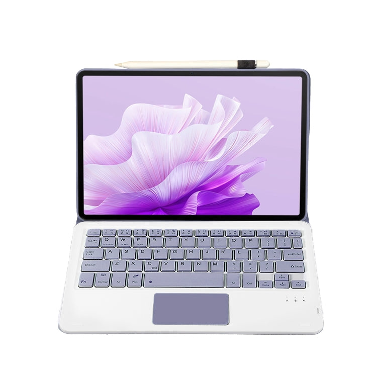 For Huawei MatePad 11.5 2023 AH17-A Lambskin Texture Ultra-thin Detachable Bluetooth Keyboard Leather Case with Touchpad(Purple) - free shipping - PMC TechLife - Order now!