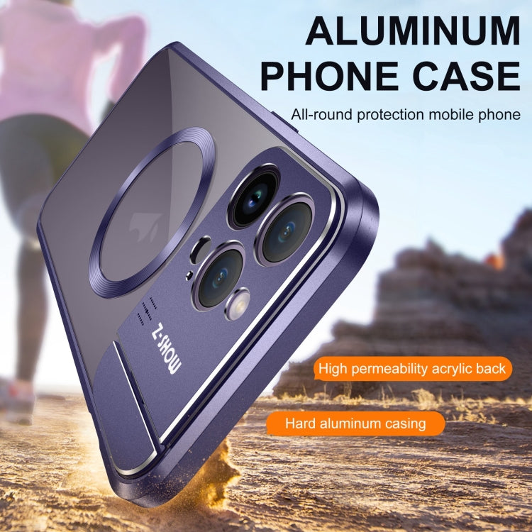 For iPhone 15 Pro Max Aromatherapy Holder Single-sided MagSafe Magnetic Phone Case(White) - iPhone 15 Pro Max Cases by PMc TechLife | Online Shopping South Africa | PMc TechLife | Buy Now Pay Later Mobicred