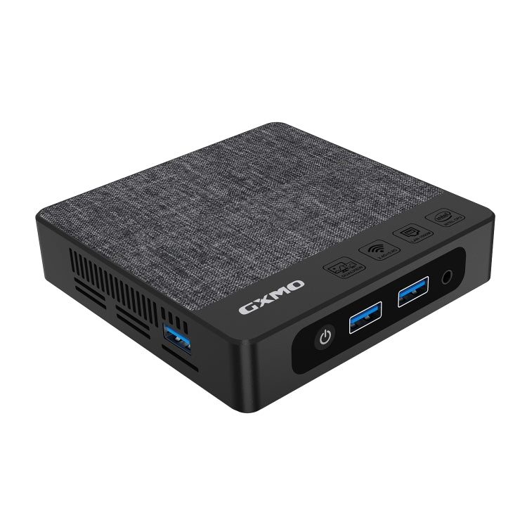 GXMO N42 Windows 11 Intel Gemini Lake N4000 Mini PC NVME SSD WiFi Mini Desktop Computer, Specification:6GB+64GB(Black) - free shipping - PMC Jewellery - Order now!