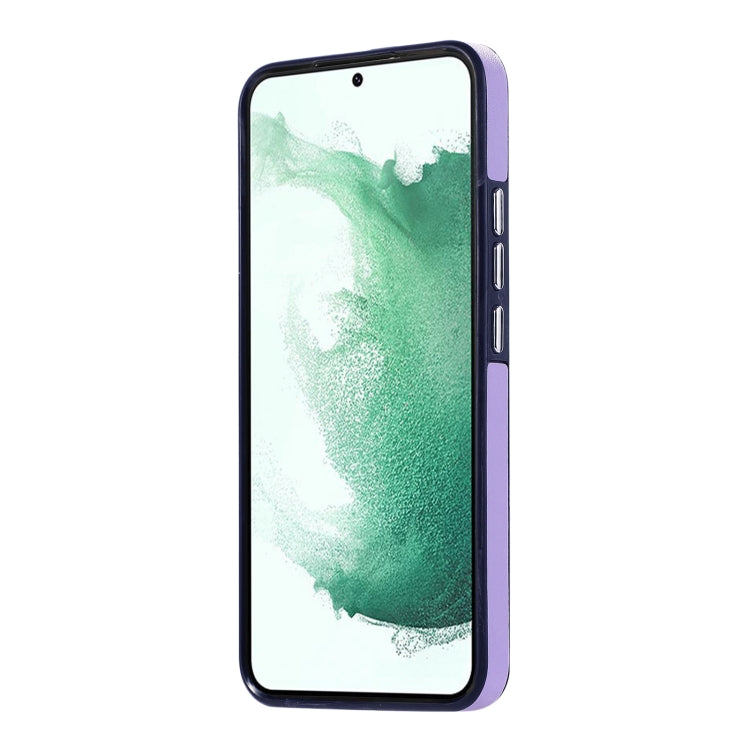 For Samsung Galaxy S23+ 5G Side Leather Magsafe Phone Case(Light Purple) - Galaxy S23+ 5G Cases by PMC TechLife | Online Shopping South Africa | PMC TechLife