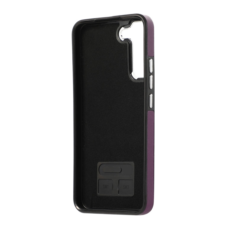 For Samsung Galaxy S23+ 5G Side Leather Magsafe Phone Case(Dark Purple) - Galaxy S23+ 5G Cases by PMC TechLife | Online Shopping South Africa | PMC TechLife