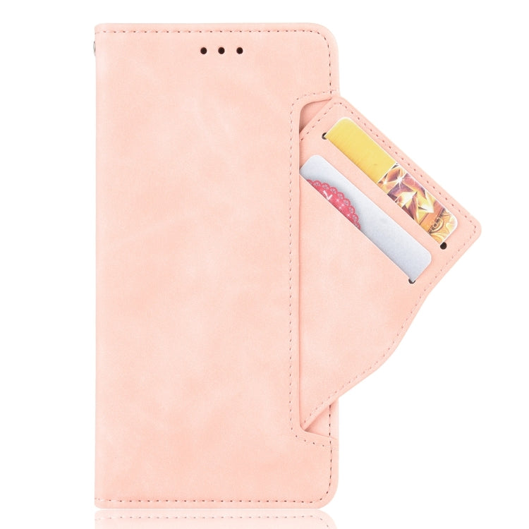 For iPhone 16 Skin Feel Calf Texture Card Slots Leather Phone Case(Pink) - free shipping - PMC TechLife - Order now!