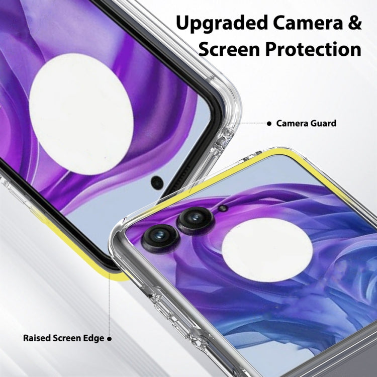 For Motorola Razr 50 Ultra / Razr+ 2024 Scratchproof Acrylic TPU Phone Case(Transparent) - Motorola Cases by PMC Jewellery | Online Shopping South Africa | PMC Jewellery | Buy Now Pay Later Mobicred