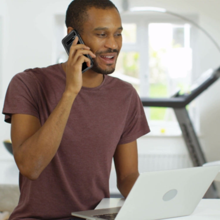 For Samsung Galaxy S10 RedPepper Transparent Dot Shockproof Waterproof PC + TPU Protective Case(Black) - free shipping - PMc TechLife - Order now!