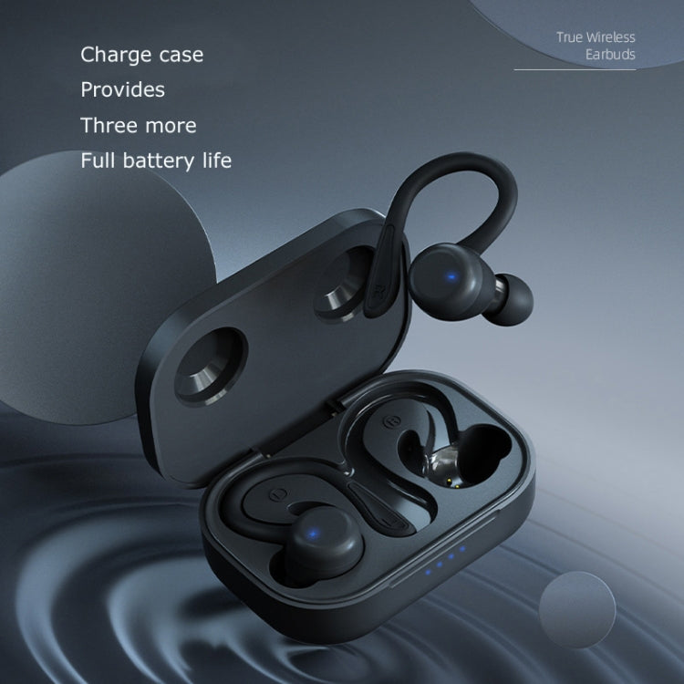 T&G T40 TWS IPX6 Waterproof Hanging Ear Wireless Bluetooth Earphones with Charging Box(Orange) - free shipping - PMC Jewellery - Order now!