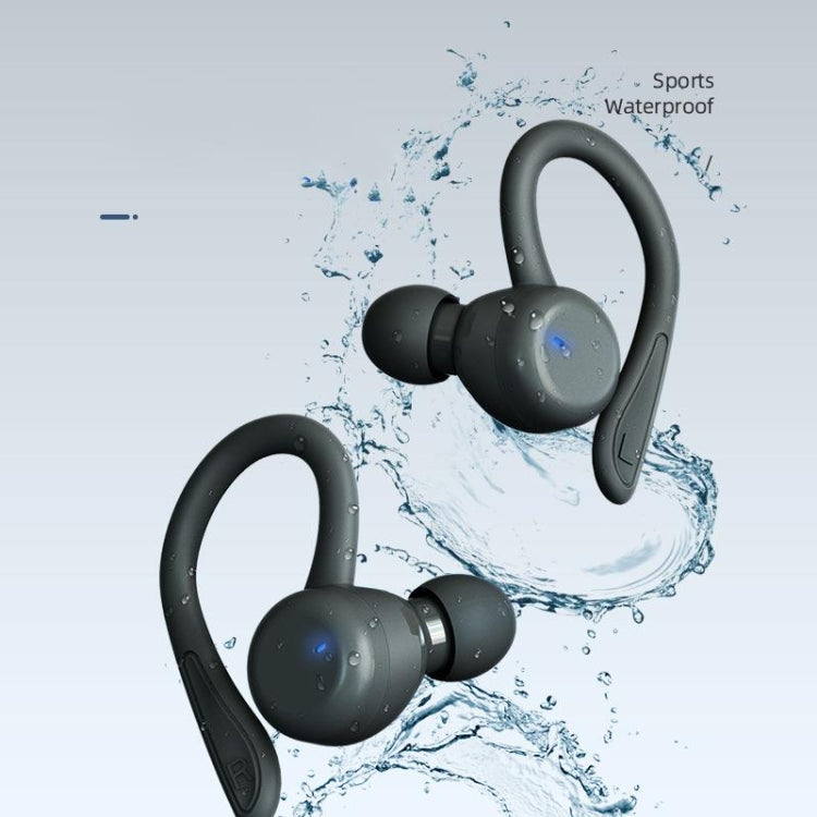 T&G T40 TWS IPX6 Waterproof Hanging Ear Wireless Bluetooth Earphones with Charging Box(Blue) - free shipping - PMC Jewellery - Order now!