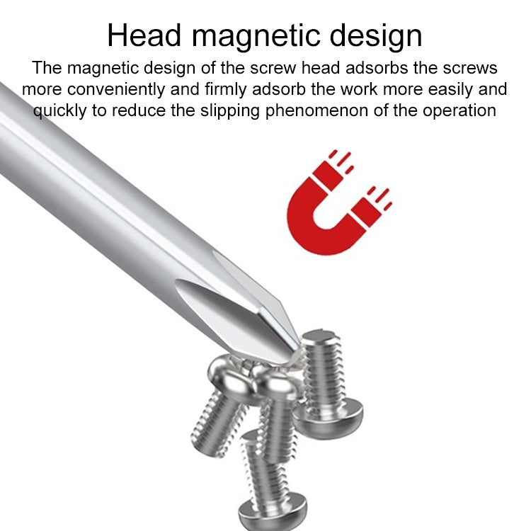 Extended Screwdriver 12 inch Cross-shaped Screwdriver Special Long Magnetic Sewing Machine Machine Repair Screwdriver(Cross) - Screwdriver by PMC TechLife | Online Shopping South Africa | PMC TechLife
