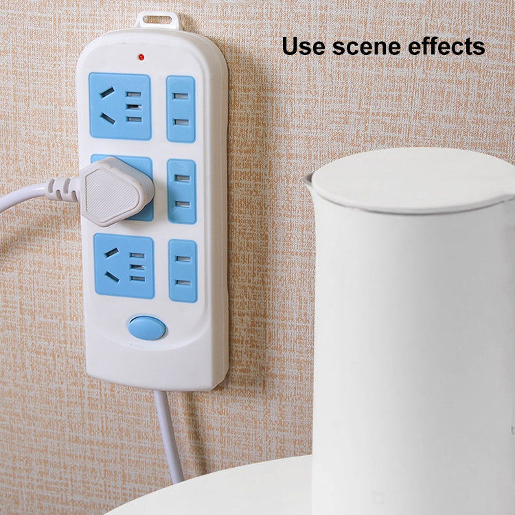 Anti-electric Shock Desk Power Strip Socket 8-position 3m, CN Plug - Extension Socket by PMC TechLife | Online Shopping South Africa | PMC TechLife