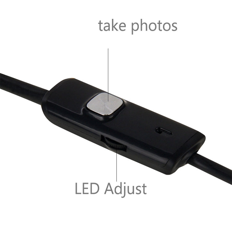 AN97 Waterproof Micro USB Endoscope Snake Tube Inspection Camera for Parts of OTG Function Android Mobile Phone, with 6 LEDs, Lens Diameter:8mm(Length: 1m) - free shipping - PMC Jewellery - Order now!