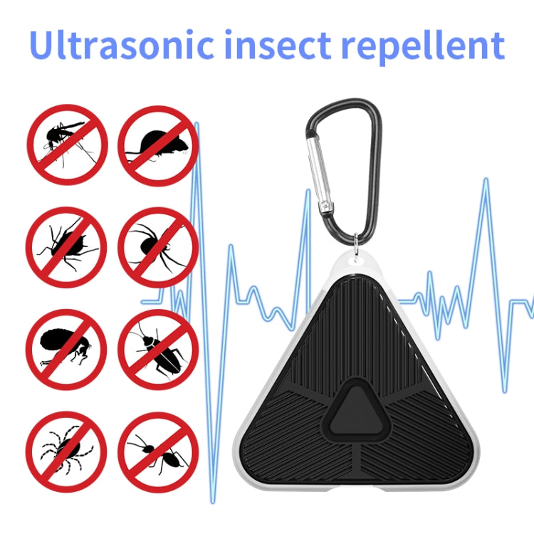 709 Outdoor Camping Ultrasonic Portable Mosquito Repeller(Black) - Outdoor Insect Repellent by PMC TechLife | Online Shopping South Africa | PMC TechLife | Buy Now Pay Later Mobicred