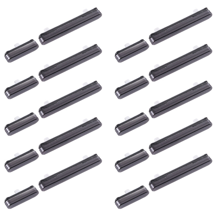 For Samsung Galaxy S22 5G SM-S901 10pcs Power Button + Volume Control Button(Black) - free shipping - PMc TechLife - Order now!