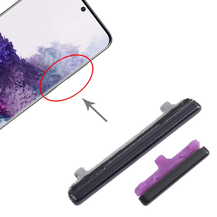 For Samsung Galaxy S20 SM-G980 10pcs Power Button + Volume Control Button(Black) - free shipping - PMc TechLife - Order now!