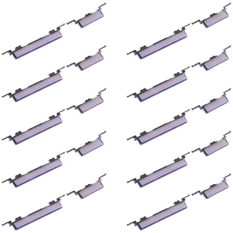 For Samsung Galaxy J2 2017 SM-J200 10pcs Power Button + Volume Control Button(Purple) - free shipping - PMc TechLife - Order now!