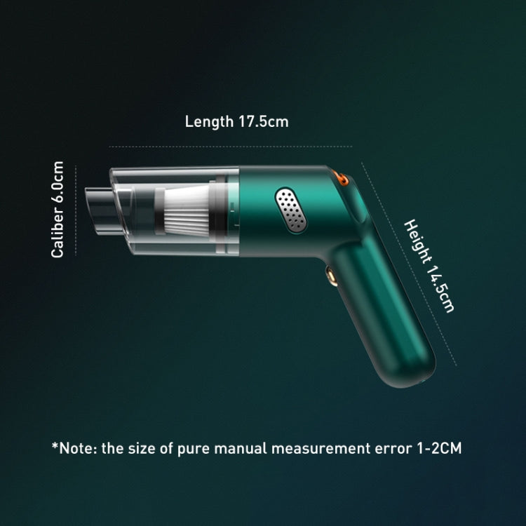 KBN-010 10000Pa Powerful Car Cordless Vacuum Cleaner Handheld Cleaning Tool, Spec:Standard Version(White) - Vacuum Cleaner by PMC TechLife | Online Shopping South Africa | PMC TechLife | Buy Now Pay Later Mobicred