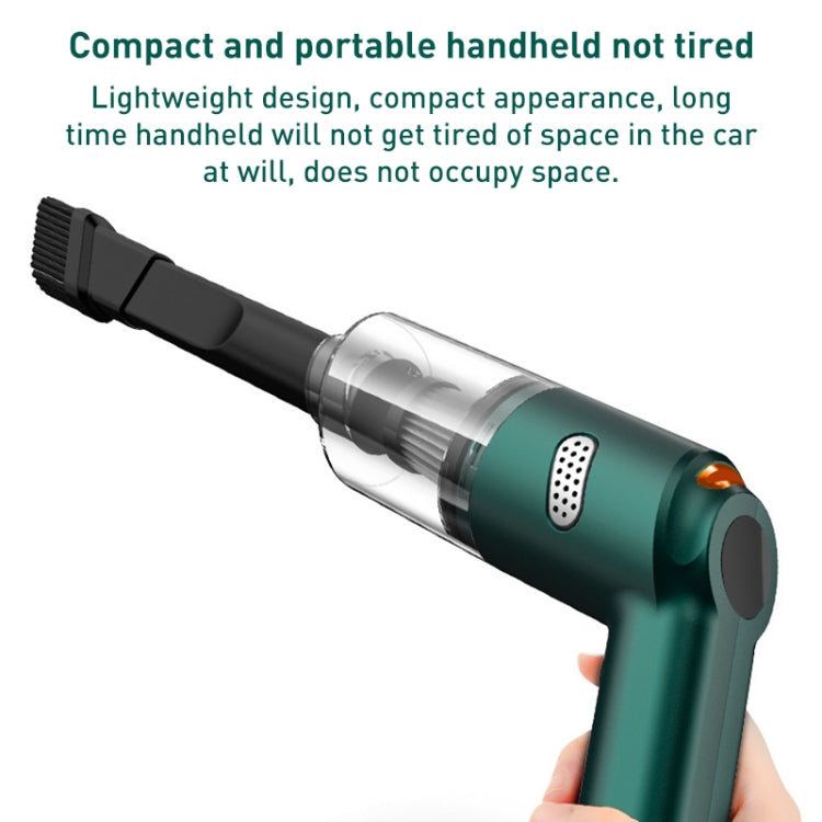 KBN-010 10000Pa Powerful Car Cordless Vacuum Cleaner Handheld Cleaning Tool, Spec:Standard Version(White) - Vacuum Cleaner by PMC TechLife | Online Shopping South Africa | PMC TechLife | Buy Now Pay Later Mobicred