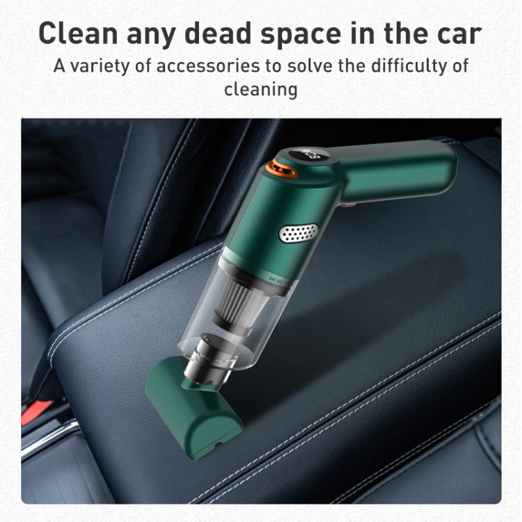 KBN-010 10000Pa Powerful Car Cordless Vacuum Cleaner Handheld Cleaning Tool, Spec:Deluxe Version(White) - Vacuum Cleaner by PMC TechLife | Online Shopping South Africa | PMC TechLife | Buy Now Pay Later Mobicred