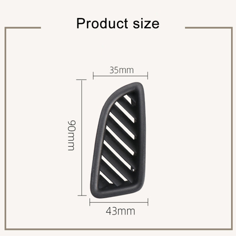 For Mercedes-Benz GLC W253 2016-2022 Car Dashboard Small Air Outlet Air-conditioning Outlet 2536803802, Style:Left Side(Plating Color) - Air Conditioning System by PMC TechLife | Online Shopping South Africa | PMC TechLife | Buy Now Pay Later Mobicred