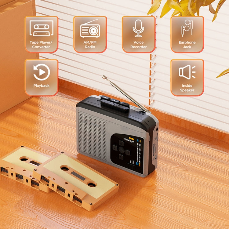 Ezcap 234 Cassette Tape to MP3 Converter AM / FM Radio TF Card Audio Capture Card - free shipping - PMC TechLife - Order now!