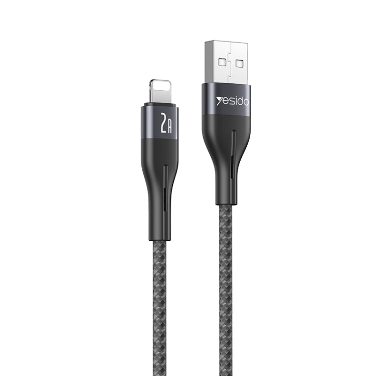 Yesido CA121L 2A USB to 8 Pin Fast Charging Data Cable, Length:1m - free shipping - PMC Jewellery - Order now!