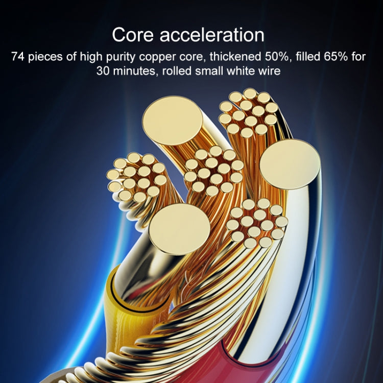 Yesido CA121L 2A USB to 8 Pin Fast Charging Data Cable, Length:1m - free shipping - PMC Jewellery - Order now!