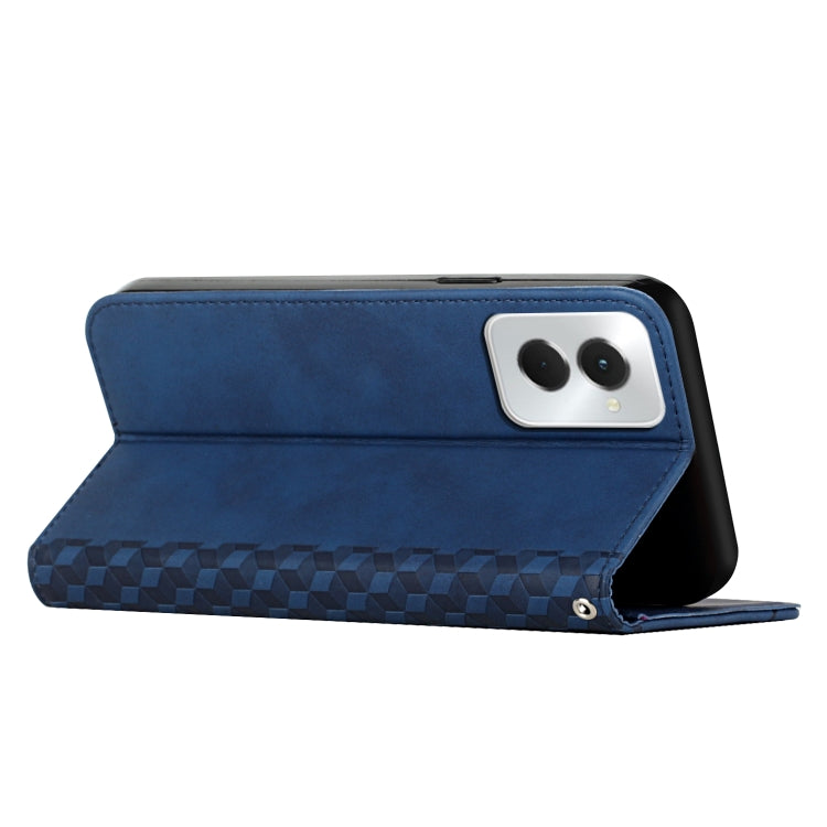 For Motorola Moto G Power 5G 2024 Diamond Splicing Skin Feel Magnetic Leather Phone Case(Blue) - Motorola Cases by PMC Jewellery | Online Shopping South Africa | PMC Jewellery | Buy Now Pay Later Mobicred