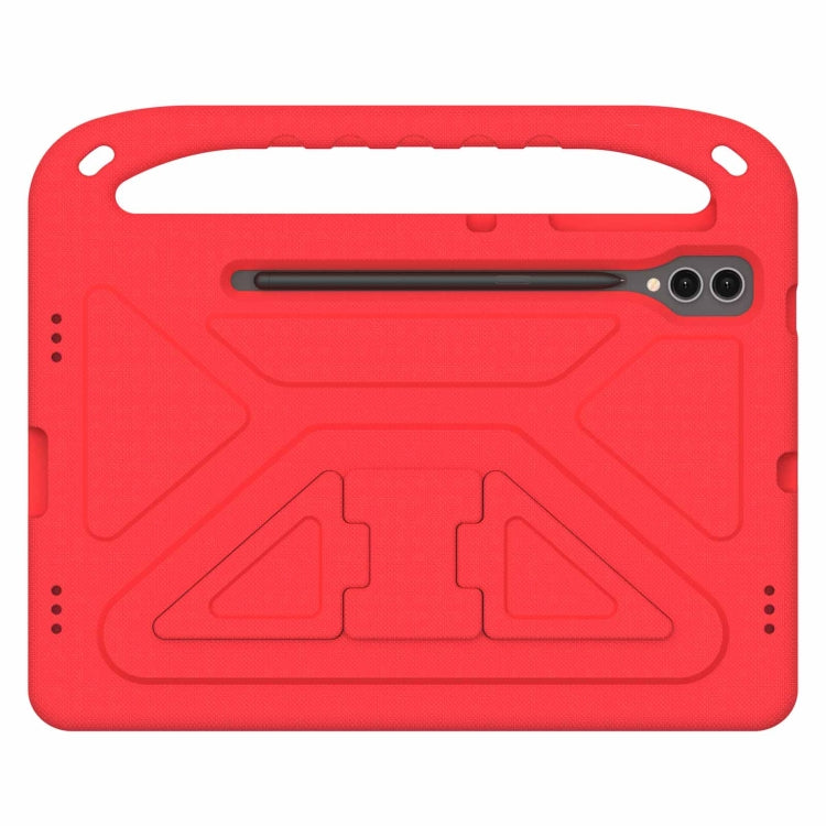 For Samsung Galaxy Tab S9+ Handle EVA Shockproof Tablet Case with Holder(Red) - free shipping - PMC Jewellery - Order now!