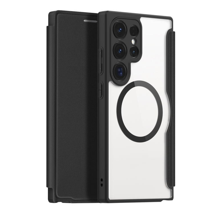 For Samsung Galaxy S24 Ultra 5G DUX DUCIS Skin X Pro Series Magsafe PC + TPU Phone Leather Case(Black) - Galaxy S24 Ultra 5G Cases by DUX DUCIS | Online Shopping South Africa | PMC TechLife | Buy Now Pay Later Mobicred