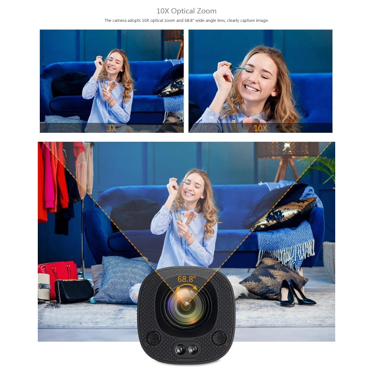 FEELWORLD HV10X Professional Streaming Camera Full HD 1080P 60fps USB 3.0 HDMI(US Plug) - free shipping - PMc TechLife - Order now!