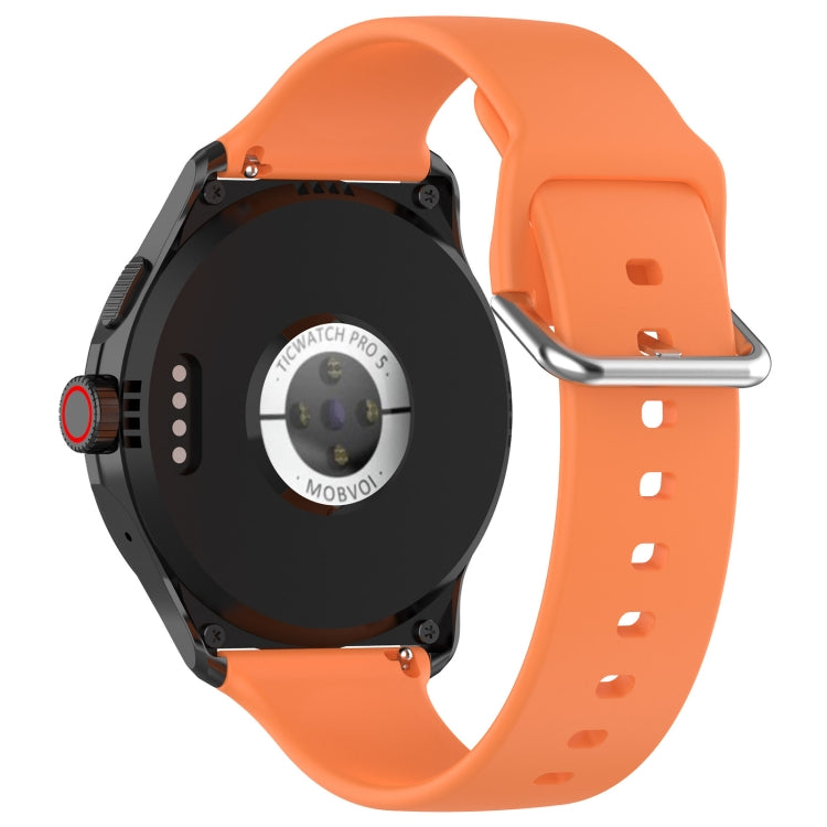 24mm Universal Small Waist Silicone Watch Band(Orange) - free shipping - PMc TechLife - Order now!