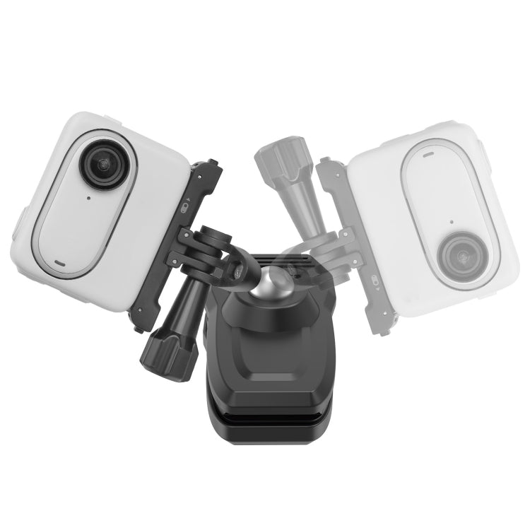 Sunnylife 360 Degree Rotation Swivel Backpack Clip Magnetic Suction Action Camera Mount(Black) - free shipping - PMC TechLife - Order now!