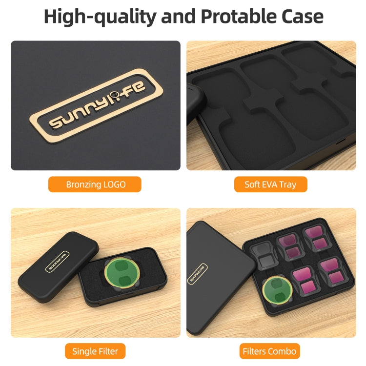 For DJI Air 3 Sunnylife Camera Lens Filter, Filter:MRC UV - free shipping - PMC TechLife - Order now!