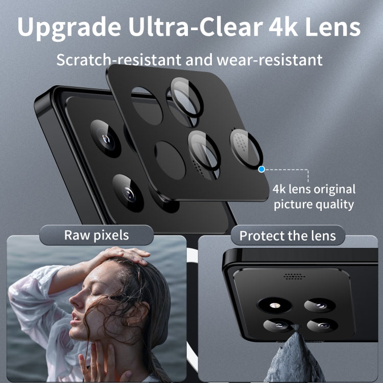 For Xiaomi 14 Pro Aromatherapy Magnetic Metal Phone Case(Black) - free shipping - PMC TechLife - Order now!