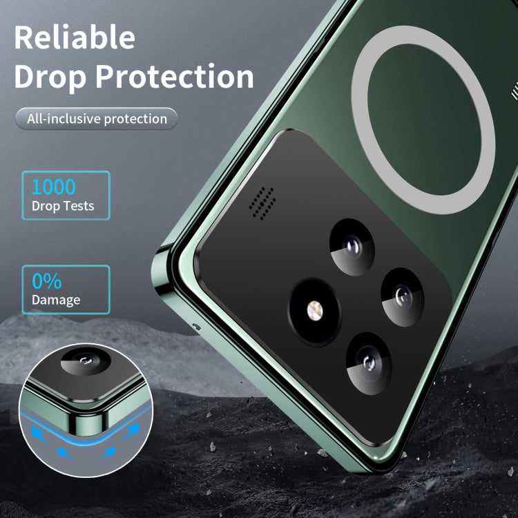 For Xiaomi 14 Pro Aromatherapy Magnetic Metal Phone Case(Green) - free shipping - PMc TechLife - Order now!