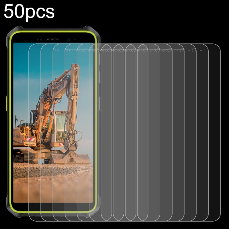 For Ulefone Armor X12 50pcs 0.26mm 9H 2.5D Tempered Glass Film - Ulefone Tempered Glass by PMC Jewellery | Online Shopping South Africa | PMC Jewellery | Buy Now Pay Later Mobicred