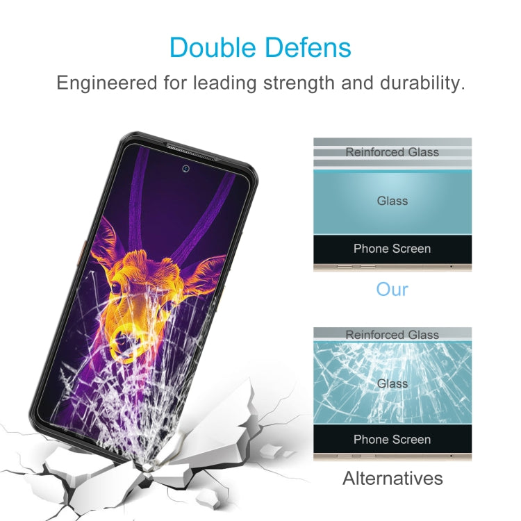 For Ulefone Armor 25T Pro 50pcs 0.26mm 9H 2.5D Tempered Glass Film - Ulefone Tempered Glass by PMC Jewellery | Online Shopping South Africa | PMC Jewellery | Buy Now Pay Later Mobicred