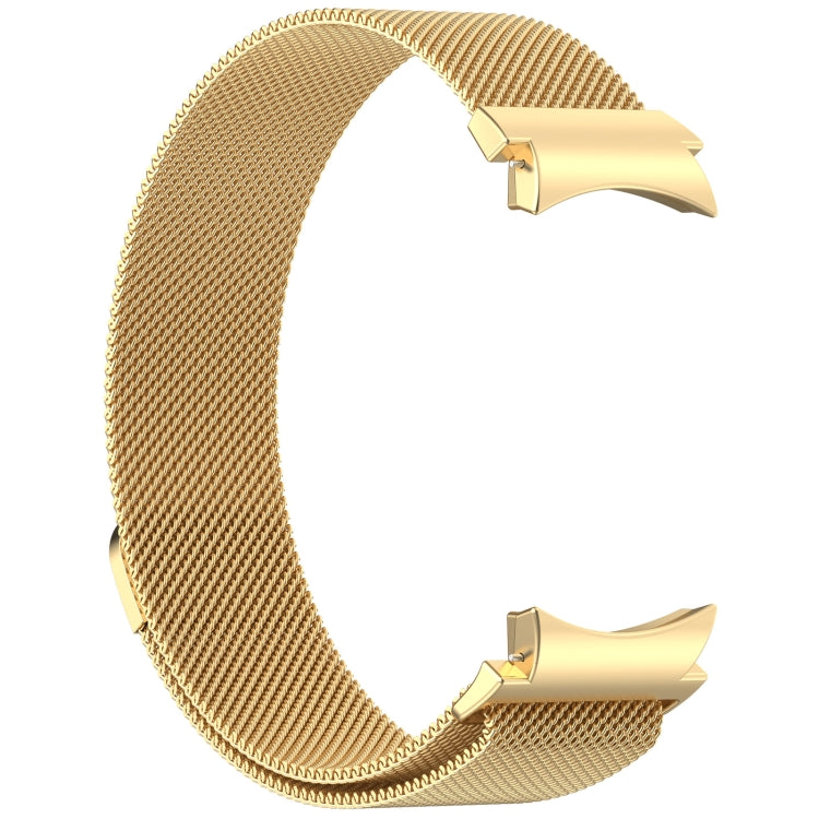For Samsung Galaxy Watch 6 Button Style Milan Magnetic Metal Watch Band(Gold) - free shipping - PMC TechLife - Order now!