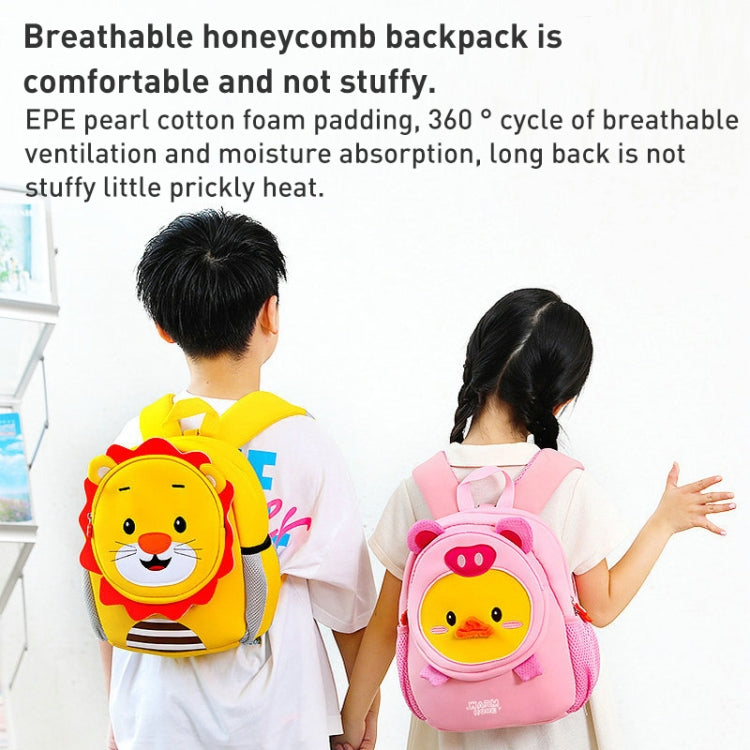 Children Cartoon Anti-Lost Small School Bag Backpack(Dinosaur Duck) - Double-shoulder Bags by PMc TechLife | Online Shopping South Africa | PMc TechLife | Buy Now Pay Later Mobicred