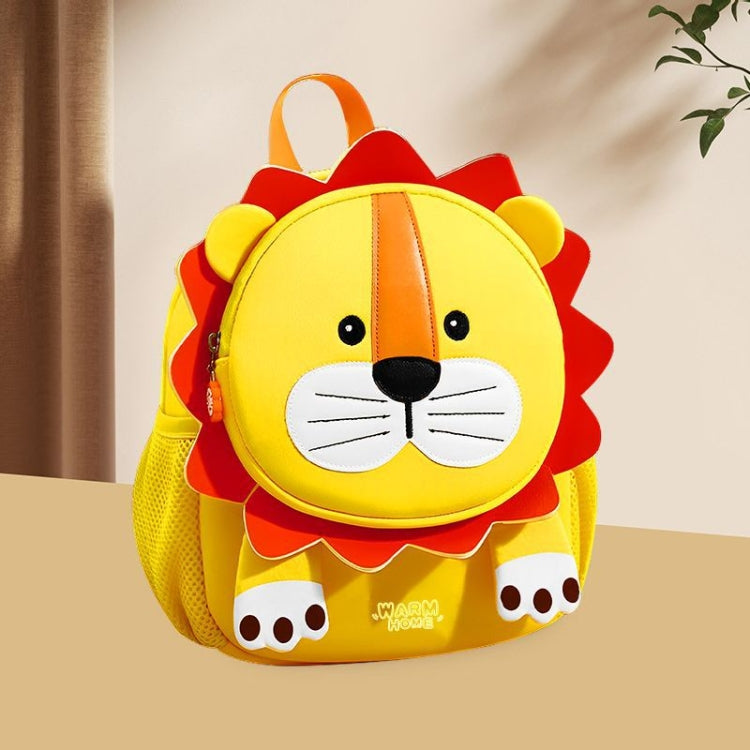 Children Cartoon Anti-Lost Large School Bag Backpack(Sunshine Lion) - Double-shoulder Bags by PMc TechLife | Online Shopping South Africa | PMc TechLife | Buy Now Pay Later Mobicred