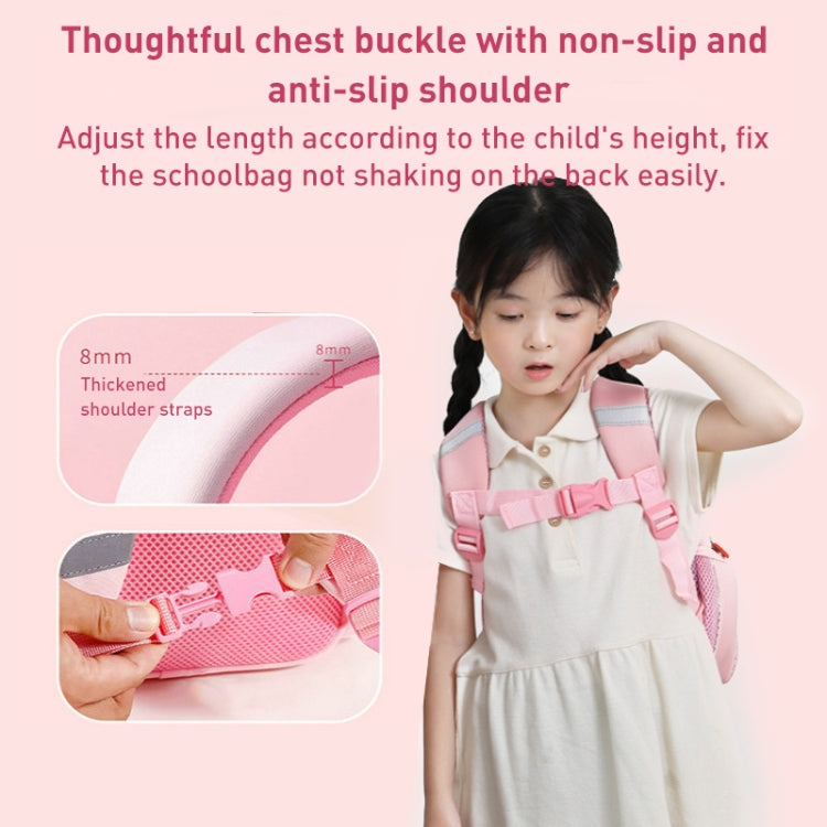 Children Cartoon Anti-Lost Large School Bag Backpack(Sunshine Lion) - Double-shoulder Bags by PMc TechLife | Online Shopping South Africa | PMc TechLife | Buy Now Pay Later Mobicred