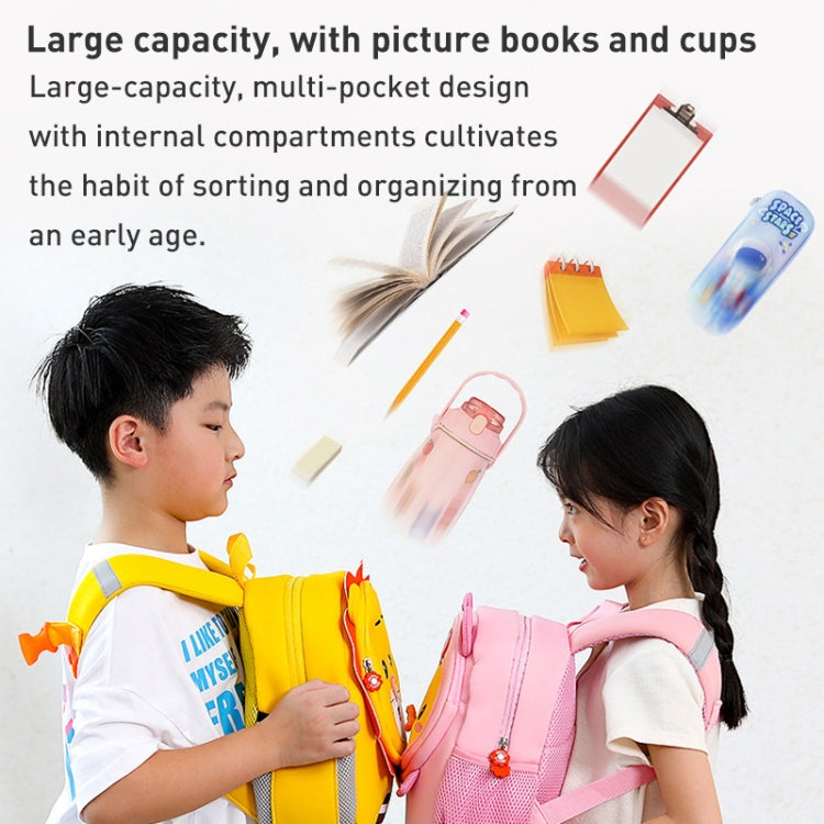 Children Cartoon Anti-Lost Large School Bag Backpack(Pig Pig Duck) - Double-shoulder Bags by PMc TechLife | Online Shopping South Africa | PMc TechLife | Buy Now Pay Later Mobicred