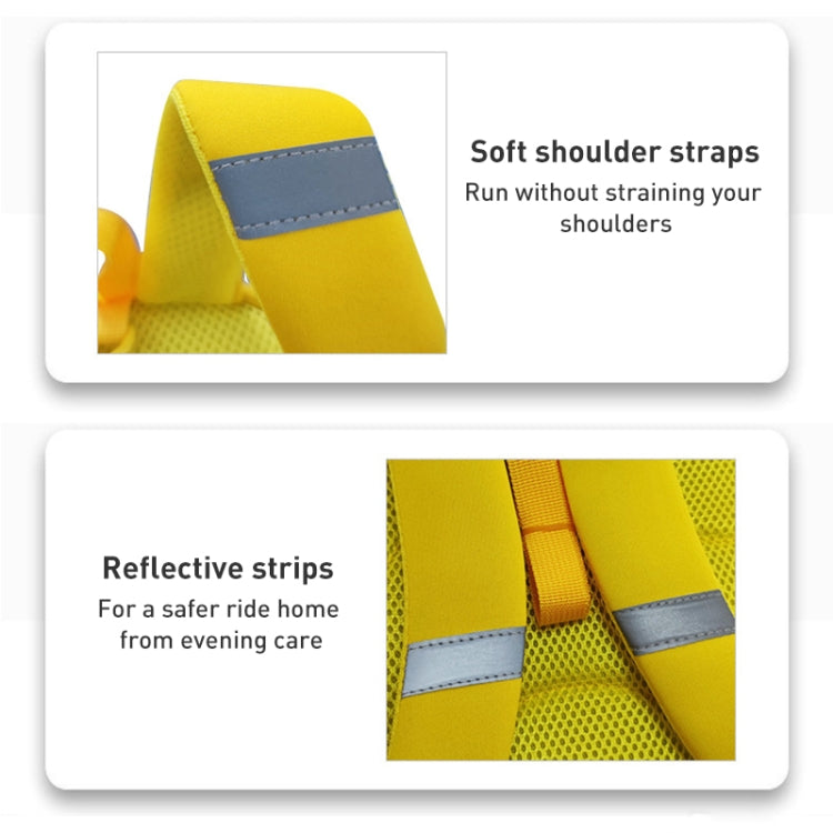 Children Cartoon Anti-Lost Large School Bag Backpack(Dinosaur Duck) - Double-shoulder Bags by PMc TechLife | Online Shopping South Africa | PMc TechLife | Buy Now Pay Later Mobicred