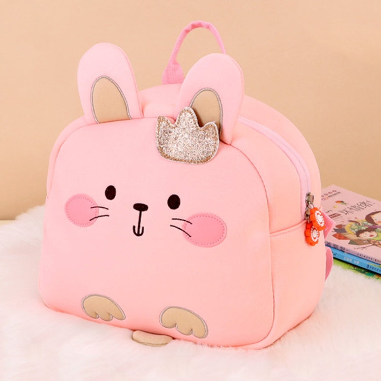 Children Cute Cartoon Anti-Lost Kindergarten School Bag(Pink Rabbit Large) - Double-shoulder Bags by PMc TechLife | Online Shopping South Africa | PMc TechLife | Buy Now Pay Later Mobicred