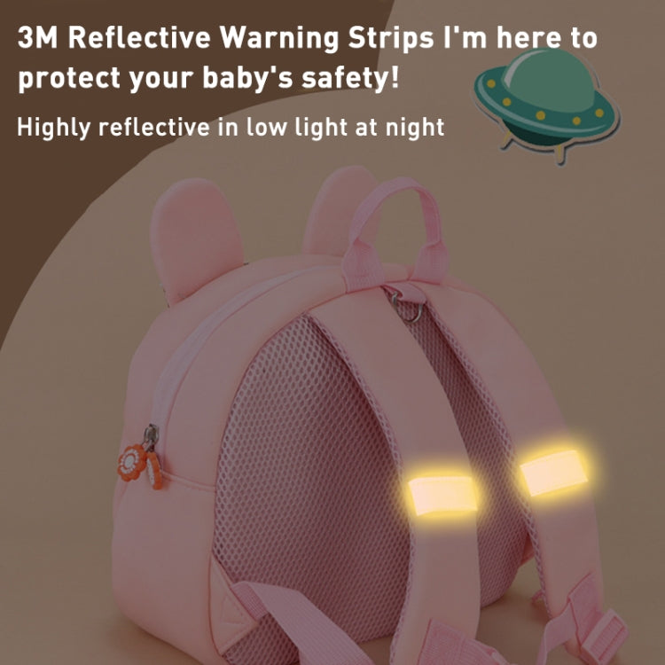 Children Cute Cartoon Anti-Lost Kindergarten School Bag(Royal Blue Apple Medium) - Double-shoulder Bags by PMc TechLife | Online Shopping South Africa | PMc TechLife | Buy Now Pay Later Mobicred